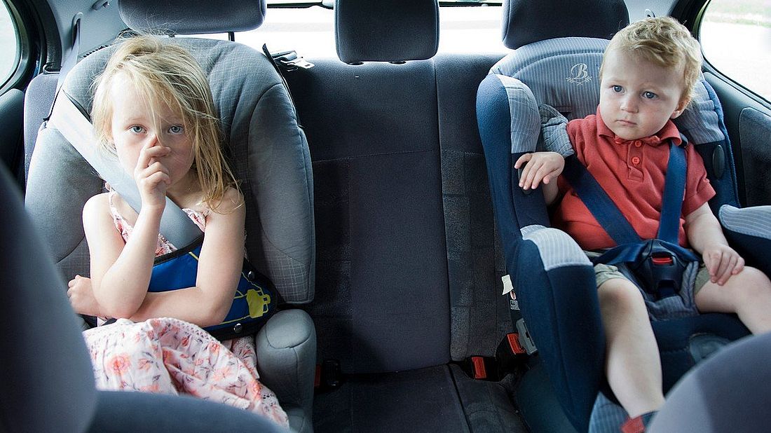Děti v autosedačkách