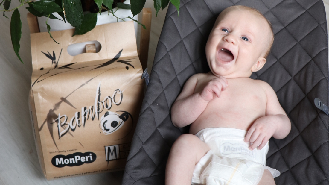 Česká značka MonPeri ponúka ekologické plienky pre najmenšie bábätká i nohavičky pre aktívne batoľatá.